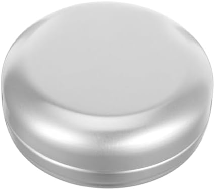 Cabilock Round Aluminum Soap Dish Portable Travel Holder 1