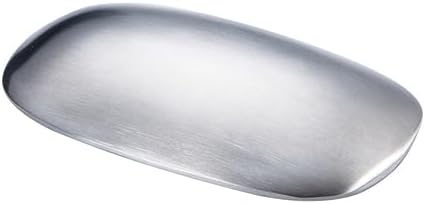 Stainless Steel Odor Absorber Soap Bar with Holder