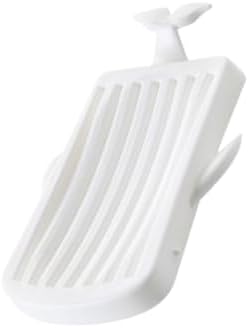 SHOWERORO Leaf Design Double Layer Soap Dish