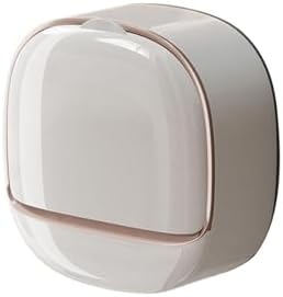 BILIKEYU Wall Mount Soap Dish Holder - Silver No Drilling Multi-Purpose