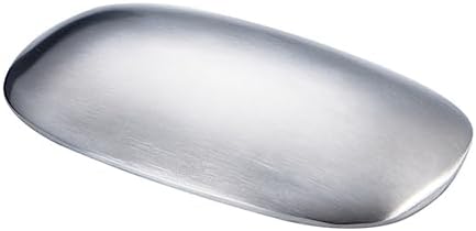 KONTONTY Hand Remover Stainless Steel Soap Bar for Garlic Onions Fish