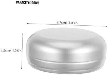 HEALEEP Portable Aluminum Soap Holder with Drainage Hole 1