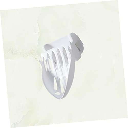 FELTECHELECTR Wall-Mounted Soap Dish Holder White for Tiles Walls Glass