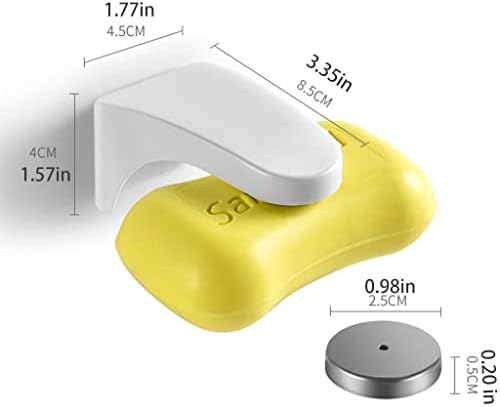 HYROOY Wall Mounted Soap Holder with Magnet 1