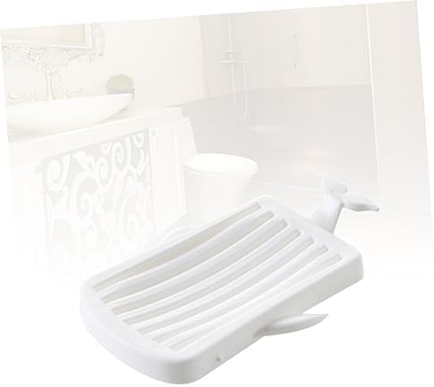 SHOWERORO Leaf Design Double Layer Soap Dish