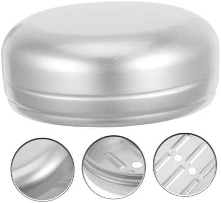 2pcs Travel Soap Dish Holder Leakproof Soap Case with Lid