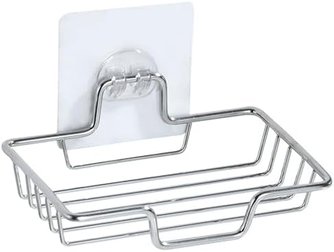 Stainless Steel Soap Dish with Anti-Rust Coating and Anti-Slip Design