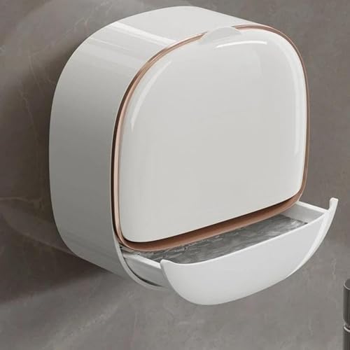 Travel Soap Dish Wall Mount Holder with Flip Lid 1