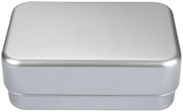 RUMDS Square Aluminum Soap Dish with Lid 1