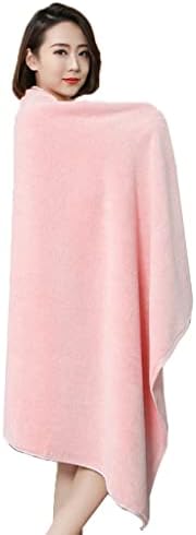 XUEMML Bath Towels Set of 3 - Pink 90x180CM