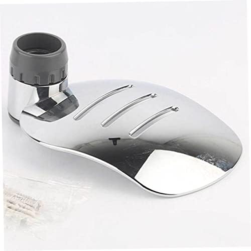 ETHZZLE 2pcs Stainless Steel Soap Holder with Hollow Drain Design