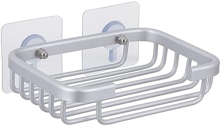 Kichvoe 1Set Single Soap Dish Holder for Bathroom Kitchen