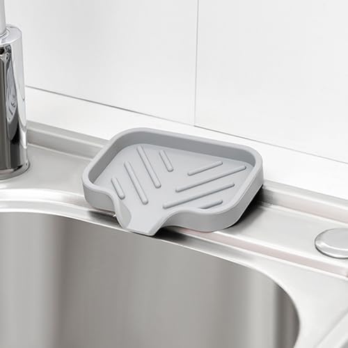 Fcnjsao Portable Silicone Soap Dish Travel Holder