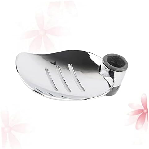 DECHOUS Practical Soap Storage Rack Silver Abs Material