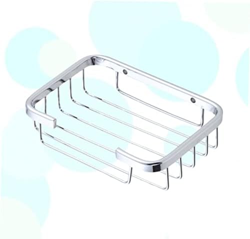 Modern Brushed Aluminum Soap Holder Organizer 1