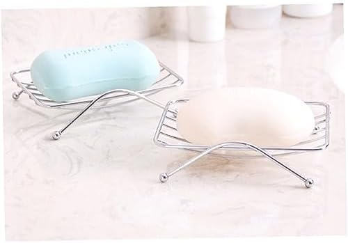 PRETYZOOM Wall-Mounted Soap Dish No Drill Oval Design
