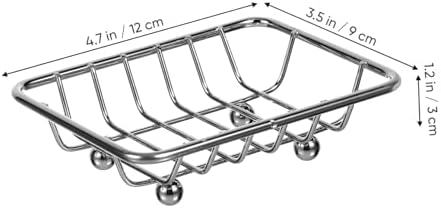 Zerodeko Metal Soap Holder with Draining Design
