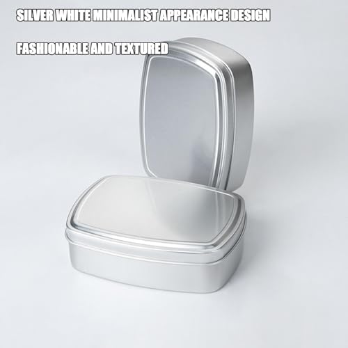 Ynnhik Aluminum Soap Dish 150ml Leakproof Travel Case