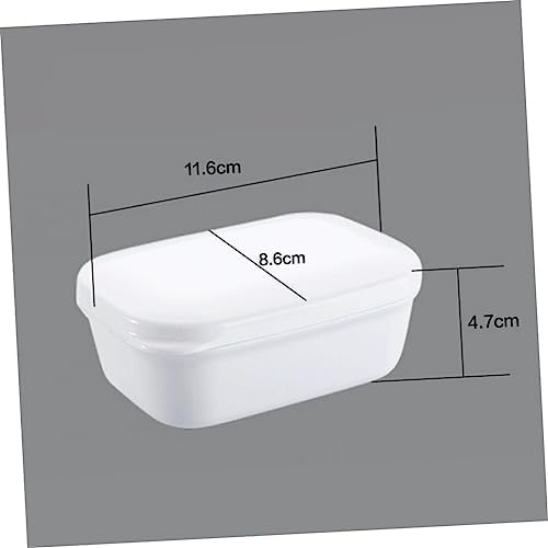 FONDOTIN Portable Soap Dish with Anti-Slip Design