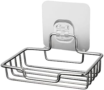 JECOMPRIS Wall Mounted Soap Holder Adhesive