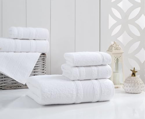 Ephesos Custom Monogrammed Towel Set - 3 Piece Wheat Design Grey Thread