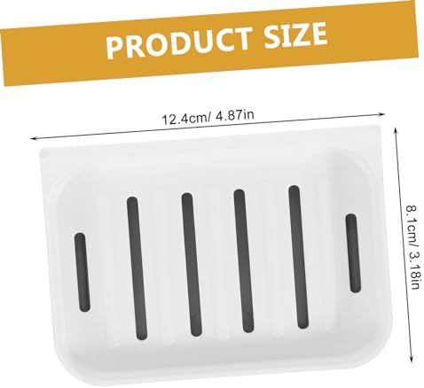 MAGICLULU Diatom Soap Dish Wall Mount Quick Dry Organizer
