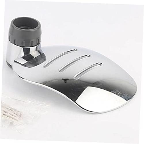 WOONEKY Bar Soap Dish Wall Mount Drain Strip Holder