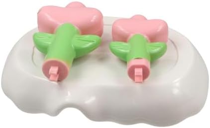 Decorative Plastic Flower Soap Holder for Bathroom and Kitchen