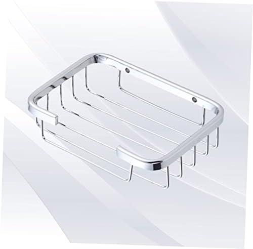 Wall Mount Soap Holder Brushed Aluminum Bath Organizer