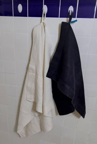 Cottana Linen Spa Towels Set - 40X68 Pasty Blue