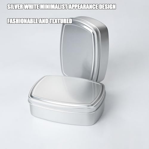 Annewi Soap Dish 150ml Bar Soap Container with Lid