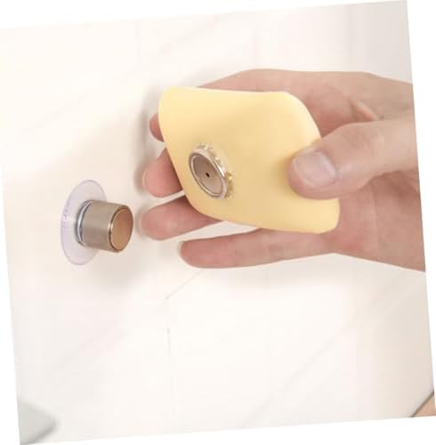 PRETYZOOM Wall Mounted Soap Holder with Magnet Cap