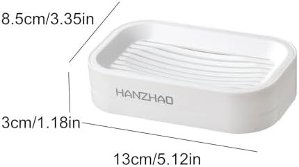 Double Layer Draining Soap Holder Bathroom Kitchen Organizer