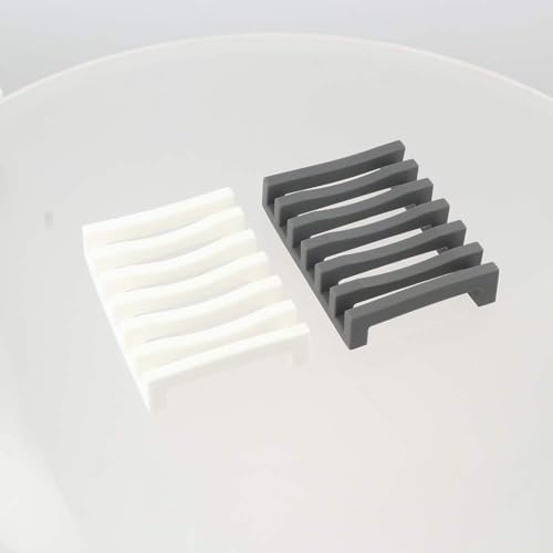 Silicone Soap Dish Holder with Non-Slip Base