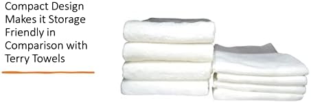 GO GREEN ORGANICS Waffle Bath Towel Pack of 2