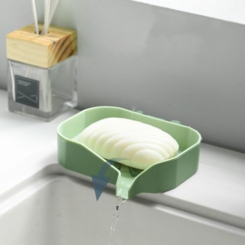 Double Layer Soap Holder with Raised Design