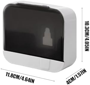 Wall-Mounted Soap Box with Lid and Suction Cup