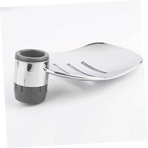 WOONEKY Bar Soap Dish Wall Mount Drain Strip Holder