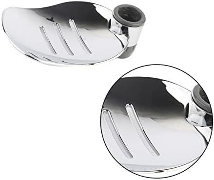DECHOUS Practical Soap Storage Rack Silver Abs Material