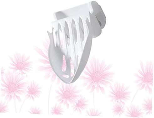 FELTECHELECTR Wall-Mounted Soap Dish Holder White for Tiles Walls Glass