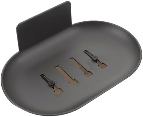 Hemoton Wall Mounted Soap Dish with Efficient Drainage