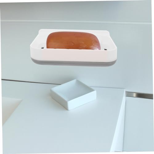 PRETYZOOM Wall Mounted Soap Dish with Drainage