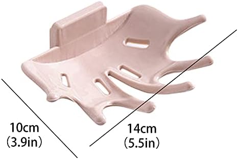 Bilikeyu Soap Drainer Holder Pink One Size 1
