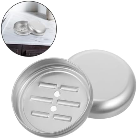 HEALEEP Portable Aluminum Soap Holder with Drainage Hole 1
