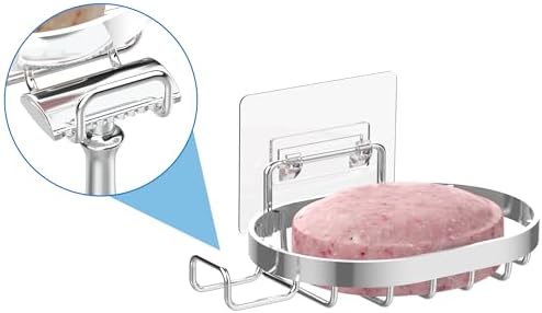 MASADI 304 Stainless Steel Wall Mounted Soap Dish Holder