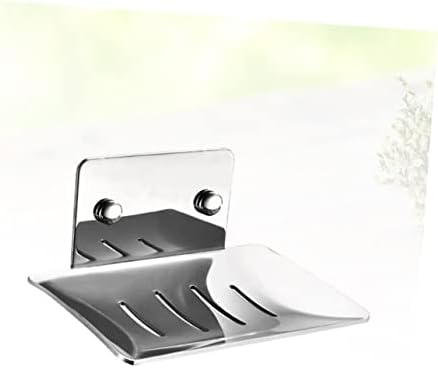 HOLIDYOYO Modern Design Stainless Steel Soap Dish Holder