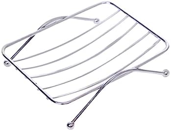 HOLIDYOYO Stainless Steel Wall-Mounted Soap Drainer Holder
