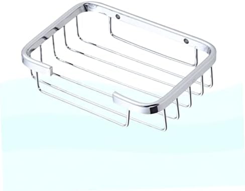 Modern Brushed Aluminum Soap Holder Organizer