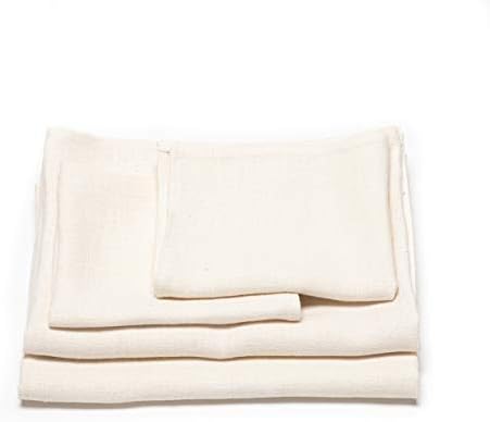LinenMe Cream Lara Towel Set 2 Bath 2 Hand Towels