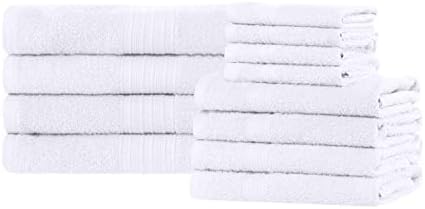 Superior Eco-Friendly Cotton 12-Piece Towel Set 1